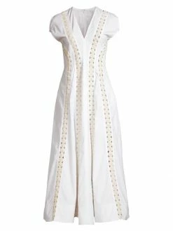 Tory Burch Tunic Dres Embellished Yoyo