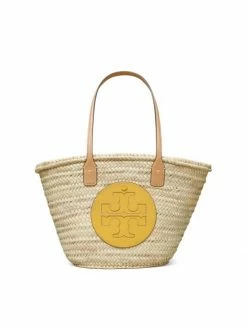 Tory Burch Tote Ella Basket Straw