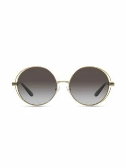 Tory Burch Sunglass Kira Shiny Gold 56Mm Round -Tory Burch Shop unnamed file 1074