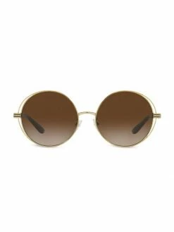 Tory Burch Sunglass Kira Shiny Gold 56Mm Round -Tory Burch Shop unnamed file 1075
