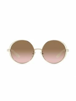 Tory Burch Sunglass Kira Shiny Gold 56Mm Round -Tory Burch Shop unnamed file 1076