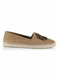 Tory Burch Espadrille Logo Ine Suede