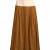 Tory Burch Midi-Skirt Poplin Cotton