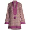 Tory Burch Tory Tunic Cotton Tassel Voile