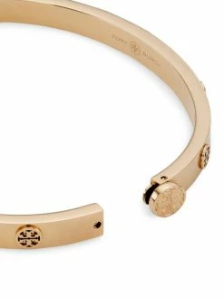 Tory Burch Miller Bangle Logo Goldtone -Tory Burch Shop unnamed file 1189