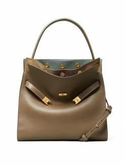 Tory Burch Lee Radziwill Satchel Leather