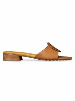 Tory Burch Bombé Miller Sandal Perfect Black Leather Slide