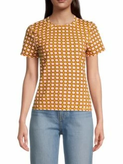 Tory Burch Logo Checker T-Shirt 8 Tory Burch Logo Checker T-Shirt -Tory Burch Shop unnamed file 1223