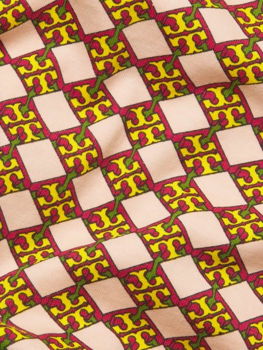 Tory Burch Logo Checker T-Shirt 6 Tory Burch Logo Checker T-Shirt - Image 6