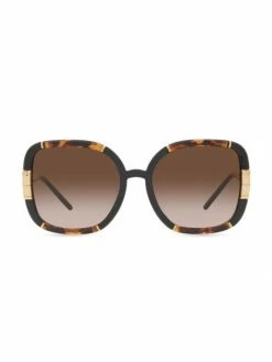 Tory Burch Sunglass 57Mm Square Dark Tortoise -Tory Burch Shop unnamed file 1241