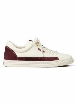 Tory Burch Sneaker Classic Court Cream Plum Low-Top -Tory Burch Shop unnamed file 1256