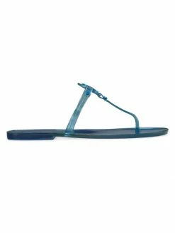 Tory Burch Sandal Miller Thong Jelly Mini Dark Blue