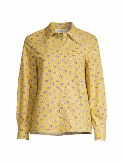 Tory Burch Shirt Poplin Garden Rose