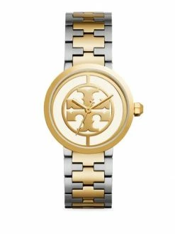 Tory Burch Watch Bracelet Reva Stainless Steel Goldtone