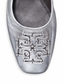 Tory Burch Ine Flat Leather Ballet Metallic -Tory Burch Shop unnamed file 1344