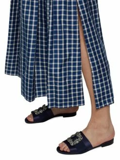 Tory Burch Plaid Skirt Silk Picnic Pleated -Tory Burch Shop unnamed file 1406