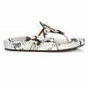 Tory Burch Miller Sandal Thong Leather Embossed Cloud