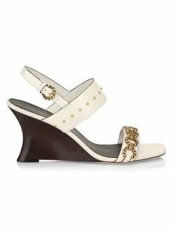 Tory Burch Sandal Vintage Plaque Wedge