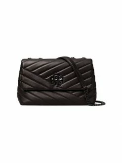Tory Burch Shoulder Bag Kira Chevron Powder Coated Convertible