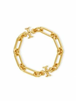 Tory Burch Bracelet Roxanne Chain Goldplated Zirconia Cubic