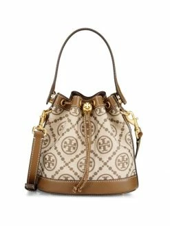 Tory Burch Bag T Monogram Jacquard Bucket