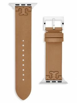 Apple® Tory Burch Watch Strap/42Mm Stainless Steel Leather 44Mm Mcgraw