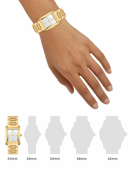 Tory Burch Watch Eleanor Stainless Steel Goldtone 2 Tory Burch Watch Eleanor Stainless Steel Goldtone - Image 2