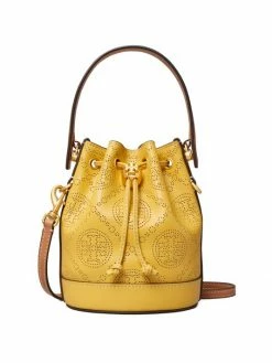 Tory Burch Bag T Monogram Leather Bucket