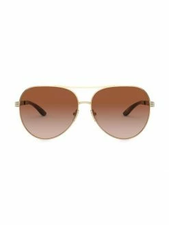 Tory Burch 59MM Aviator Sunglasses