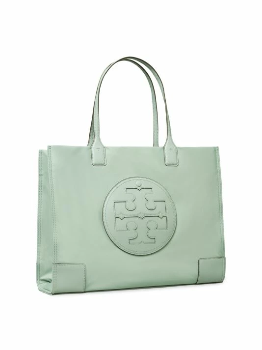 Tory Burch Tote Ella Logo Palm Leaf 3 Tory Burch Tote Ella Logo Palm Leaf - Image 3