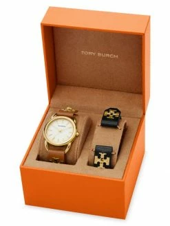 Tory Burch Set Watch Leather Strap Ravello Goldtone 9 Tory Burch Set Watch Leather Strap Ravello Goldtone -Tory Burch Shop unnamed file 1747
