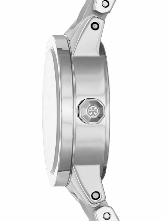 Tory Burch Gigi Silvertone Watch Bracelet 4 Tory Burch Gigi Silvertone Watch Bracelet - Image 4