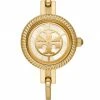 Tory Burch Set Watch Bangle Reva Stainless Steel Goldtone