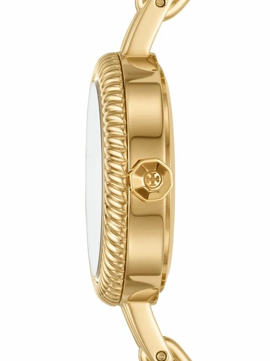 Tory Burch Set Watch Bangle Reva Stainless Steel Goldtone 3 Tory Burch Set Watch Bangle Reva Stainless Steel Goldtone - Image 3