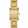 Tory Burch Watch Bracelet Eleanor Stainless Steel Goldtone