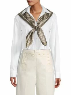 Tory Burch Scarf T Monogram Silk Double-Sided -Tory Burch Shop unnamed file 1861