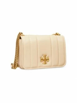 Tory Burch Shoulder Bag Gold Leather Rolled Chain Quilted Kira Black -Tory Burch Shop unnamed file 1901