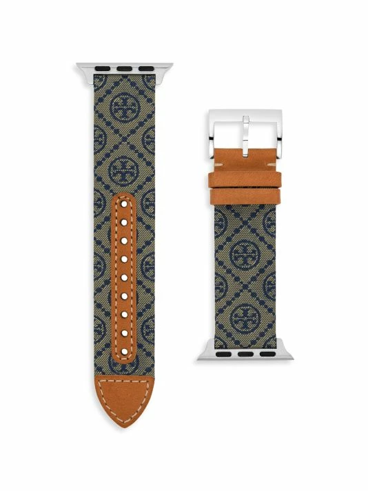 Apple Tory Burch Strap Tb Monogram Watch® Jacquard Leather 1 Apple Tory Burch Strap Tb Monogram Watch® Jacquard Leather