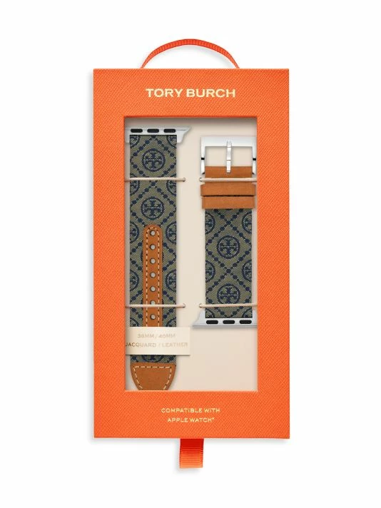 Apple Tory Burch Strap Tb Monogram Watch® Jacquard Leather 5 Apple Tory Burch Strap Tb Monogram Watch® Jacquard Leather - Image 5