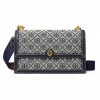Tory Burch Bag T Monogram Jacquard Crossbody Hazelnut