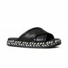 Tory Burch Slide Sandal Leather Espadrille