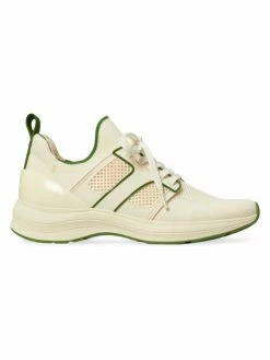 Tory Burch Runner Sneaker T Sock New Ivory