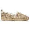 Tory Burch Espadrille Flat T-Monogram Jacquard