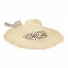 Tory Burch Logo Tie Straw Hat