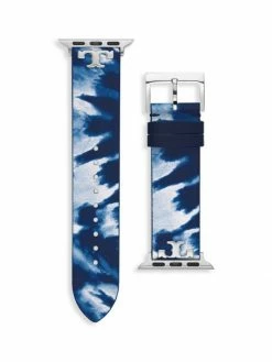 Apple® Tory Burch Watch Strap/38Mm Leather 40Mm Tie-Dye Print