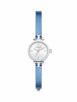 Tory Burch Watch Bracelet The Kira Stainless Steel Enamel