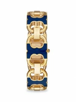 Tory Burch Watch The Gemini Stainless Steel Two-Tone Two-Hand Double T-Link 6 Tory Burch Watch The Gemini Stainless Steel Two-Tone Two-Hand Double T-Link -Tory Burch Shop unnamed file 2128