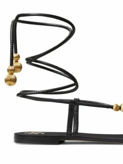 Tory Burch Sandal Ivory Leather Lace-Up New Capri -Tory Burch Shop unnamed file 2134