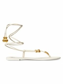 Tory Burch Sandal Ivory Leather Lace-Up New Capri -Tory Burch Shop unnamed file 2135