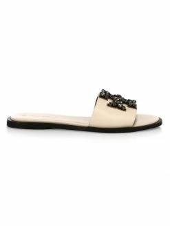 Tory Burch Slide Leather Ine Embellished